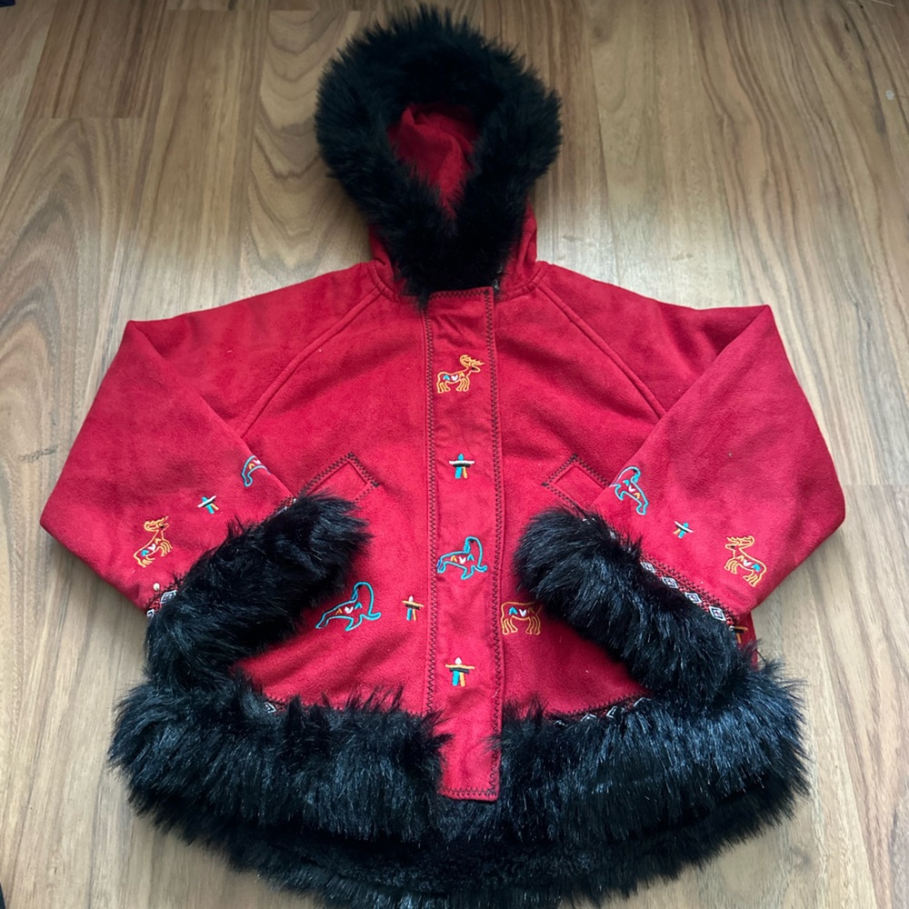 Ameri Mode | Faux Fur jacket - size 3 years